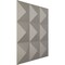 Ekena Millwork 19 5/8in. W x 19 5/8in. H Benson EnduraWall Decorative 3D Wall Panel Covers 2.67 Sq. Ft. WP20X20BEBAL - alternate 3